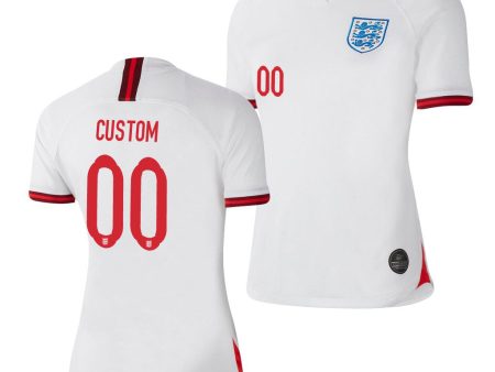 England Custom WC 2019 Home Jersey Women s Cheap