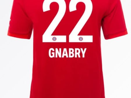 Bayern Munich Gnabry 19 20 Home Jersey For Discount