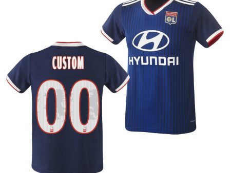 Olympique Lyonnais Custom 19 20 Away Jersey For Cheap