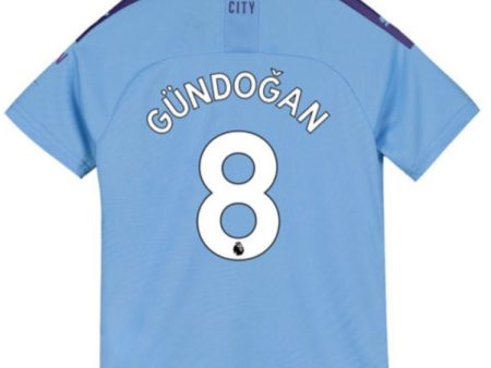 Man City Gundogan Youth 19 20 Home Jersey Online