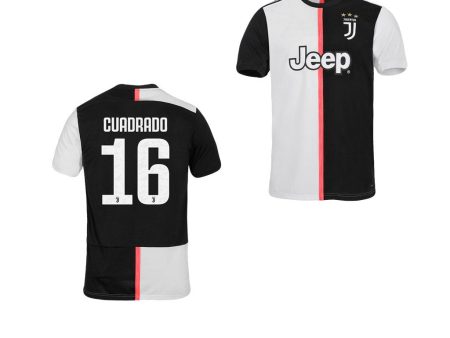 Juventus Cuadrado Kids 19 20 Home Jersey Sale