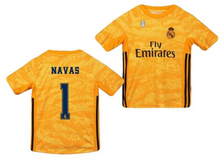 Keylor Navas Real Madrid Youth 19 20 Goalkeeper Home Jersey Cheap