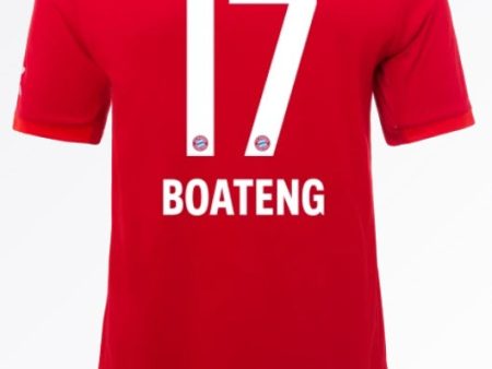 Bayern Munich Boateng 19 20 Home Jersey For Cheap