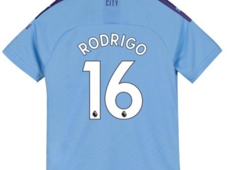 Manchester City Rodrigo Kids 19 20 Home Jersey Online now