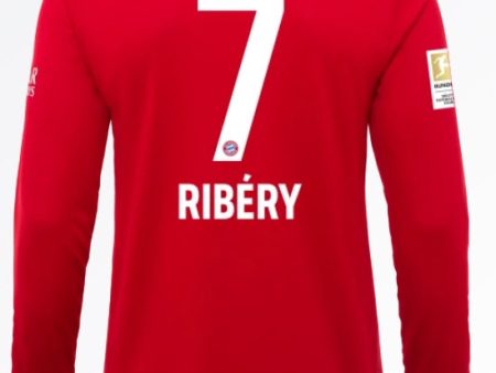 Franck Ribery Bayern Munich 19 20 Long Sleeve Home Jersey For Cheap