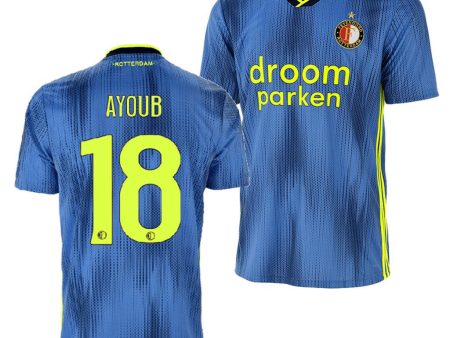 Yassin Ayoub Feyenoord 19 20 Away Jersey Online Sale