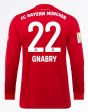 Serge Gnabry Bayern Munich 19 20 Long Sleeve Home Jersey Online now