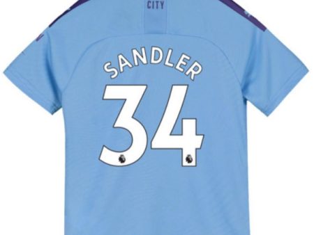 Philippe Sandler Manchester City Youth 19 20 Home Jersey Online Sale