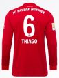 FC Bayern Thiago Long Sleeve 19 20 Home Jersey Online now