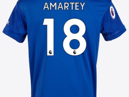 LCFC Amartey 19 20 Home Jersey Supply