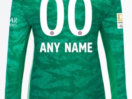 Bayern Munich 19 20 Goalkeeper Custom Jersey For Cheap