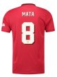 Manchester United Mata 19 20 Club Font Home Jersey Online Sale