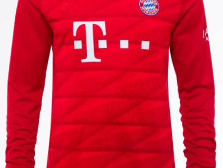 Bayern Munich 19 20 Long Sleeve Home Jersey Discount