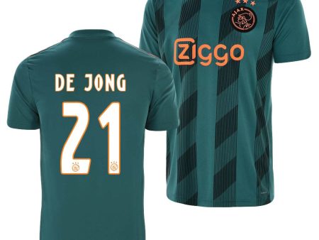 Ajax FC De Jong 19 20 Away Jersey For Cheap