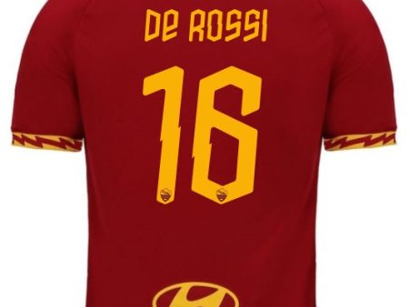 Roma De Rossi 19 20 Home Jersey Supply