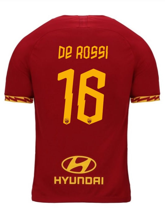 Roma De Rossi 19 20 Home Jersey Supply