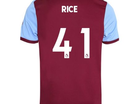 West Ham Rice 19 20 Home Jersey Discount