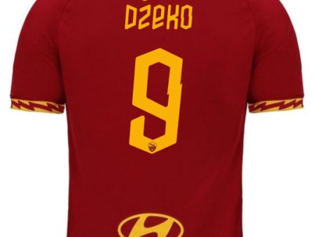 AS Roma Edin Dzeko 19 20 Home Jersey Online