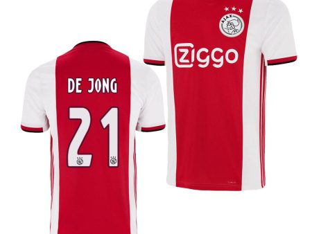 Ajax FC De Jong 19 20 Home Jersey on Sale