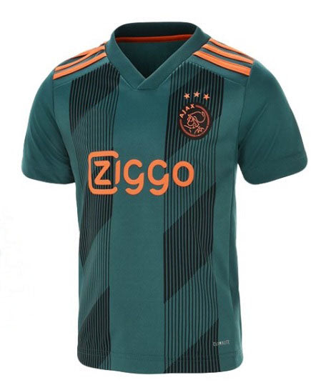 Ajax Custom Youth 19 20 Away Jersey Fashion