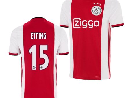 Ajax FC Carel Eiting 19 20 Home Jersey For Cheap