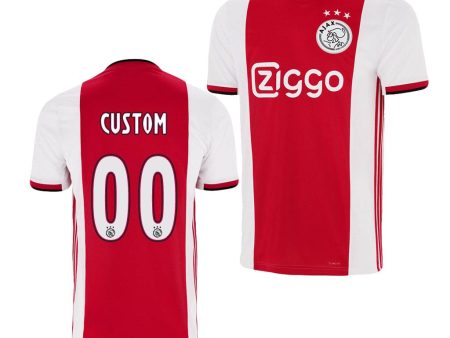 Ajax 19 20 Custom Home Jersey For Sale