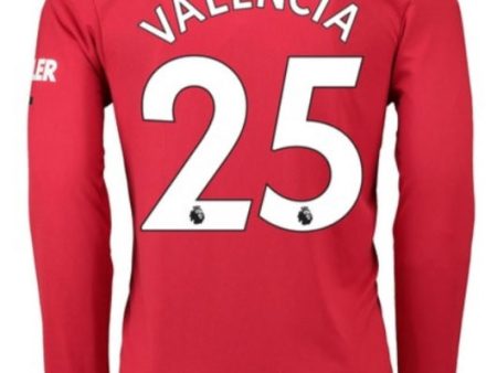 Manu Valencia Long Sleeve 19 20 Home Jersey Discount