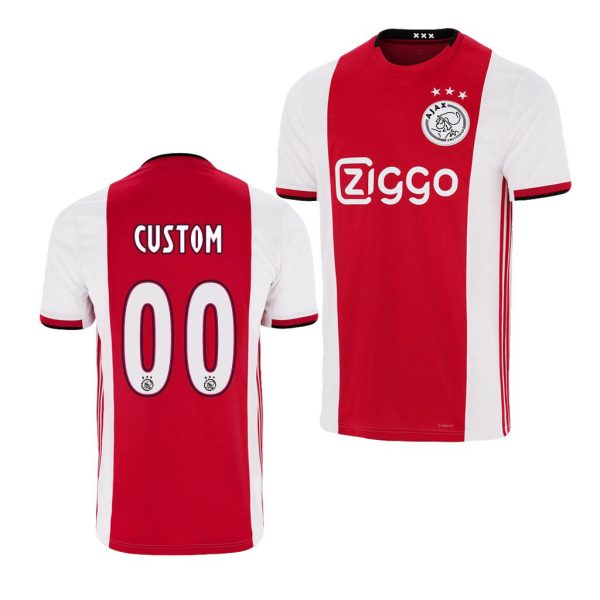 Ajax FC Custom 19 20 Home Jersey Online now