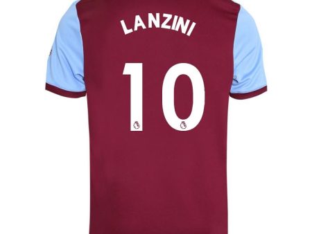 West Ham Lanzini 19 20 Home Jersey Fashion