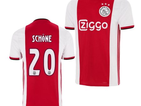 Schone Ajax FC 19 20 Home Jersey Supply