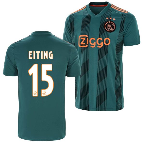 Ajax FC Carel Eiting 19 20 Away Jersey Discount