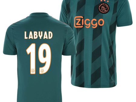 Ajax FC Zakaria Labyad 19 20 Away Jersey Cheap