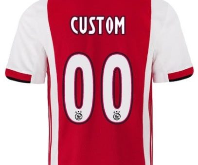 Ajax FC Custom Kids 19 20 Home Jersey Online Hot Sale