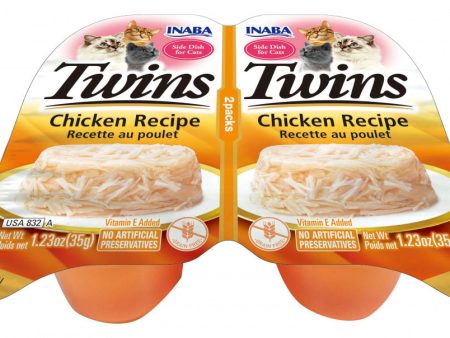 Inaba Cat Twin Cups Chicken Recipe Cat Food Topper For Sale