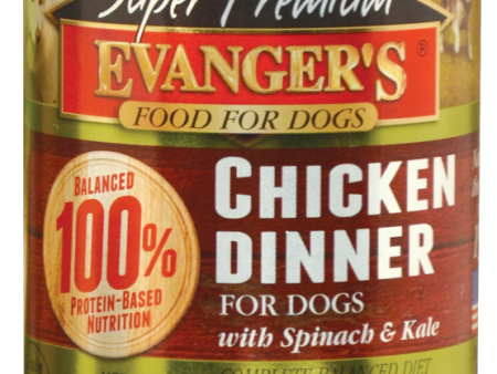 Evangers Super Premium Chicken Dinner Canned Dog Food on Sale