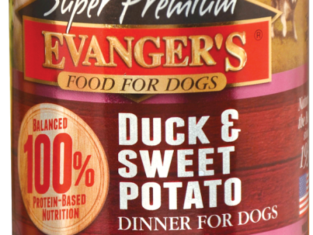 Evangers Super Premium Duck and Sweet Potato Canned Dog Food on Sale