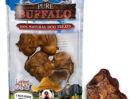 Pure Buffalo Meaty Femur Knuckle Dog Treats Online Sale