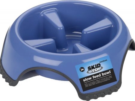 JW Pet Skid Stop Slow Feed Dog Bowls Online Sale