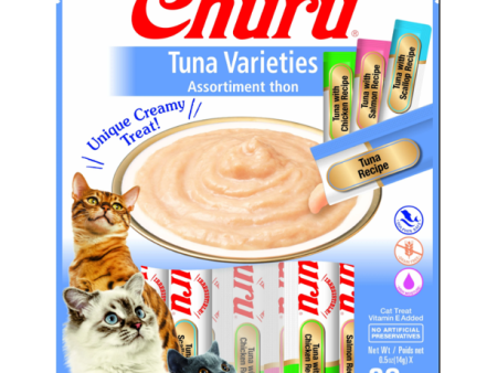 Inaba Churu Tuna Puree Cat Treats Variety Pack Cheap