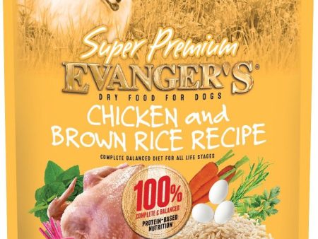 Evangers Super Premium Chicken with Brown Rice Dry Dog Food on Sale