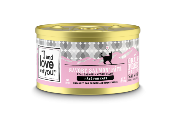 I And Love And You Grain Free Savory Salmon Pate Canned Cat Food Online Hot Sale