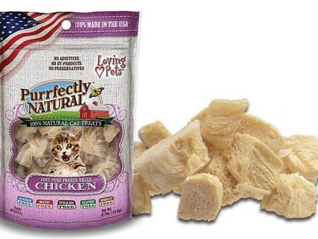 Loving Pets Purrfectly Natural Freeze Dried Chicken Cat Treats Cheap