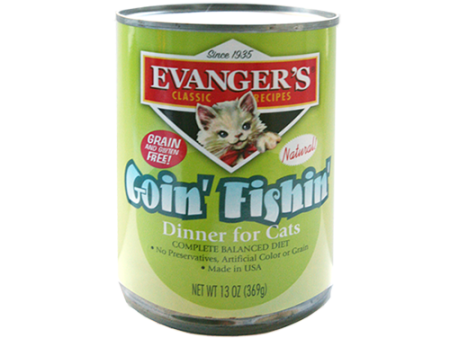 Evanger s Classic Recipe Grain Free Goin FIshin Dinner Canned Cat Food Hot on Sale