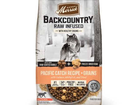 Merrick Backcountry Raw Infused with Healthy Grains Pacific Catch Recipe Dry Dog Food Online